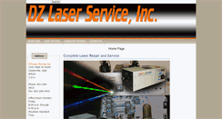 Desktop Screenshot of dzlaser.com