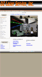 Mobile Screenshot of dzlaser.com